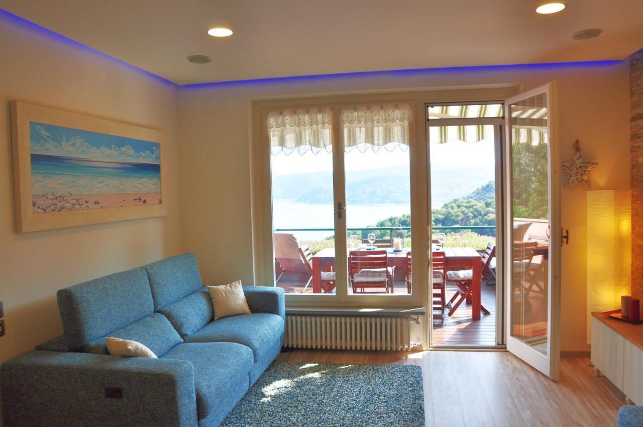 Una Spettacolare Vista Mare - Casa Con Jacuzzi Bergeggi Exterior foto